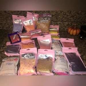 10 BAGS of Pink Zebra Sprinkles Lot